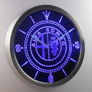 Alfa Romeo LED Neon Wall Clock