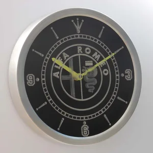 Alfa Romeo LED Neon Wall Clock