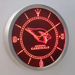 Arizona Cardinals LED Neon Wall Clock