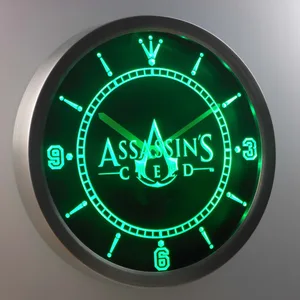 Assassins Creed LED Neon Wall Clock