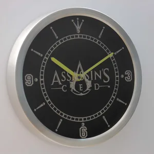 Assassins Creed LED Neon Wall Clock