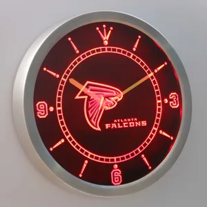 Atlanta Falcons LED Neon Wall Clock