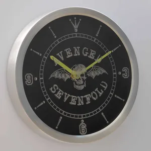 Avenged Sevenfold LED Neon Wall Clock