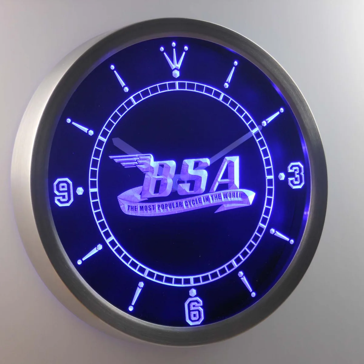BSA LED Neon Wall Clock