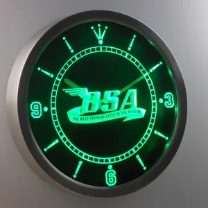 BSA LED Neon Wall Clock
