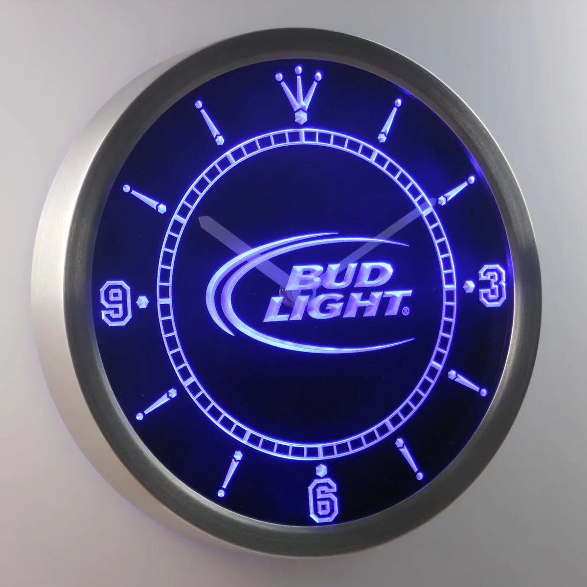 Bud Light LED Neon Wall Clock