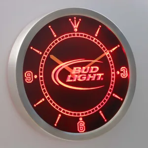Bud Light LED Neon Wall Clock