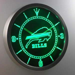 Buffalo Bills LED Neon Wall Clock