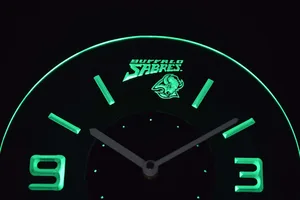 Buffalo Sabres Modern LED Neon Wall Clock