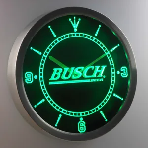 Busch LED Neon Wall Clock