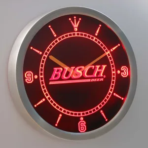 Busch LED Neon Wall Clock