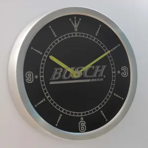 Busch LED Neon Wall Clock