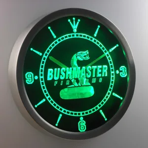 Bushmaster LED Neon Wall Clock