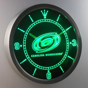 Carolina Hurricanes LED Neon Wall Clock