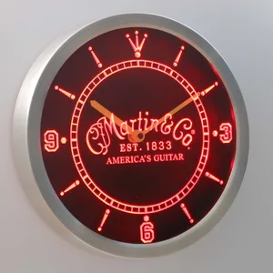 CF Martin & Co. LED Neon Wall Clock