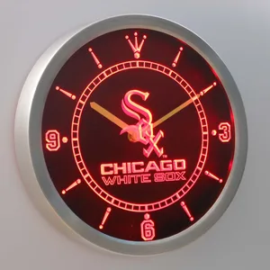 Chicago White Sox LED Neon Wall Clock