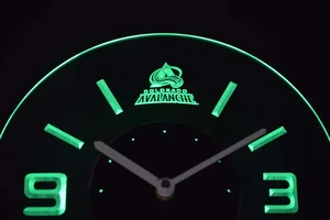 Colorado Avalanche Modern LED Neon Wall Clock