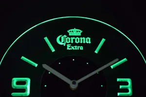 Corona Extra Modern LED Neon Wall Clock