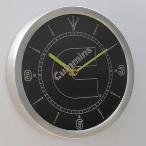 Cummins LED Neon Wall Clock