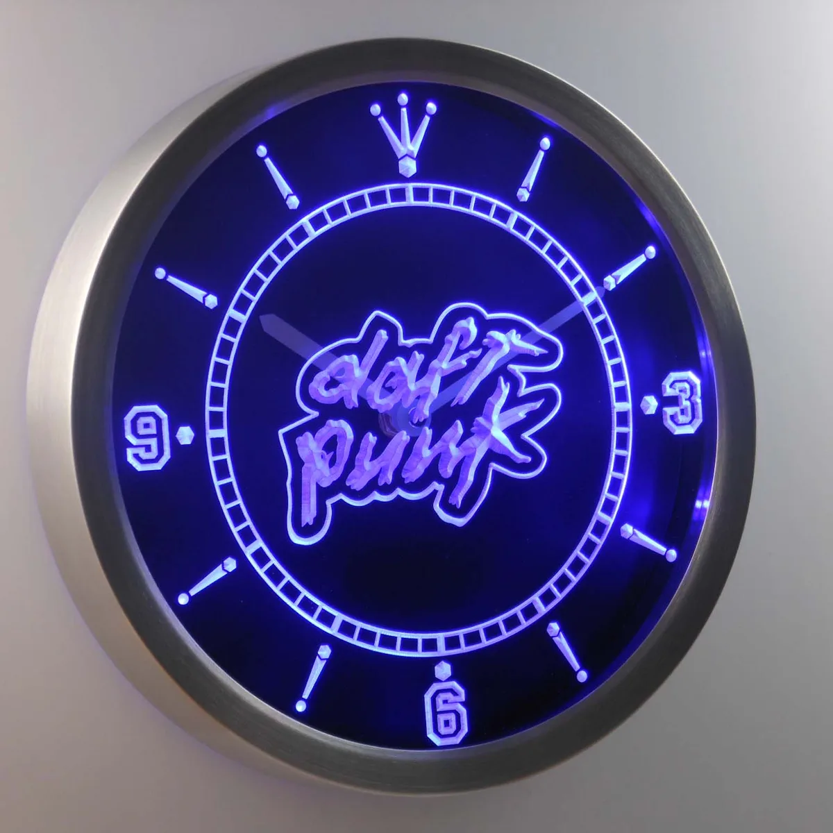 Daft Punk LED Neon Wall Clock