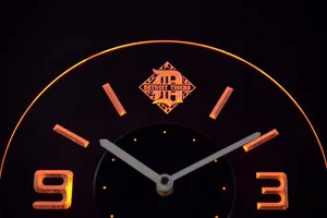 Detroit Tigers Diamond Modern LED Neon Wall Clock
