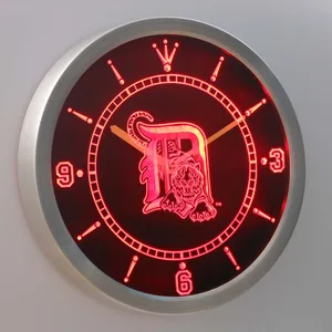 Detroit Tigers LED Neon Wall Clock