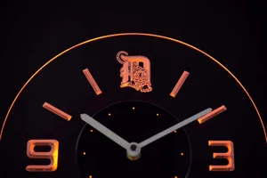 Detroit Tigers Modern LED Neon Wall Clock