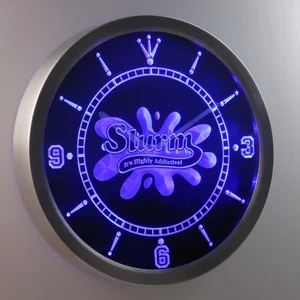 Futurama Slurm LED Neon Wall Clock