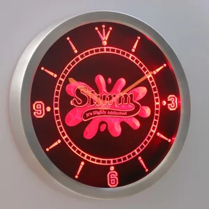 Futurama Slurm LED Neon Wall Clock