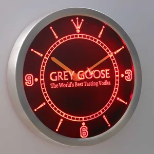 Grey Goose LED Neon Wall Clock