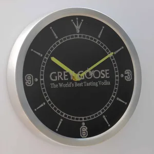 Grey Goose LED Neon Wall Clock