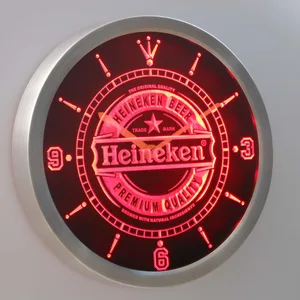 Heineken Premium LED Neon Wall Clock