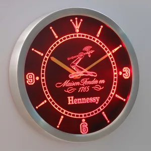Hennessy LED Neon Wall Clock