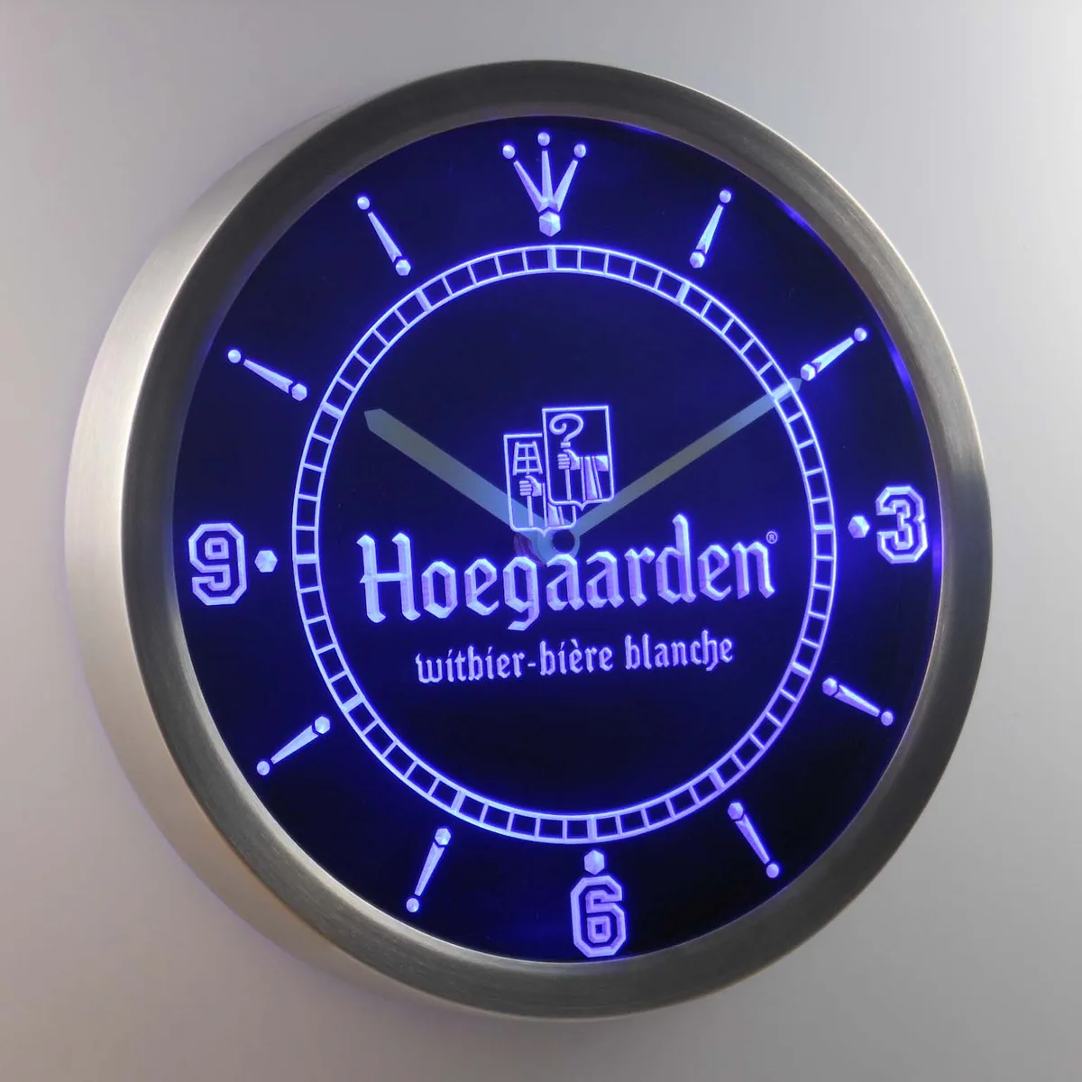Hoegaarden LED Neon Wall Clock