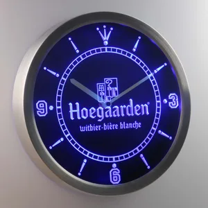 Hoegaarden LED Neon Wall Clock