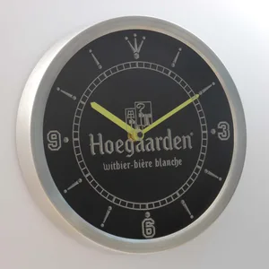 Hoegaarden LED Neon Wall Clock