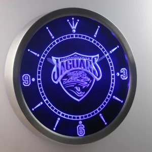 Jacksonville Jaguars LED Neon Wall Clock