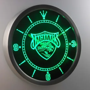 Jacksonville Jaguars LED Neon Wall Clock