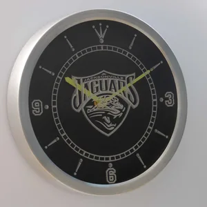 Jacksonville Jaguars LED Neon Wall Clock