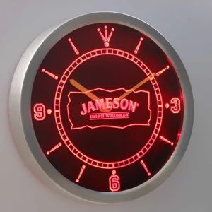 Jameson LED Neon Wall Clock