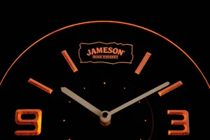 Jameson Modern LED Neon Wall Clock