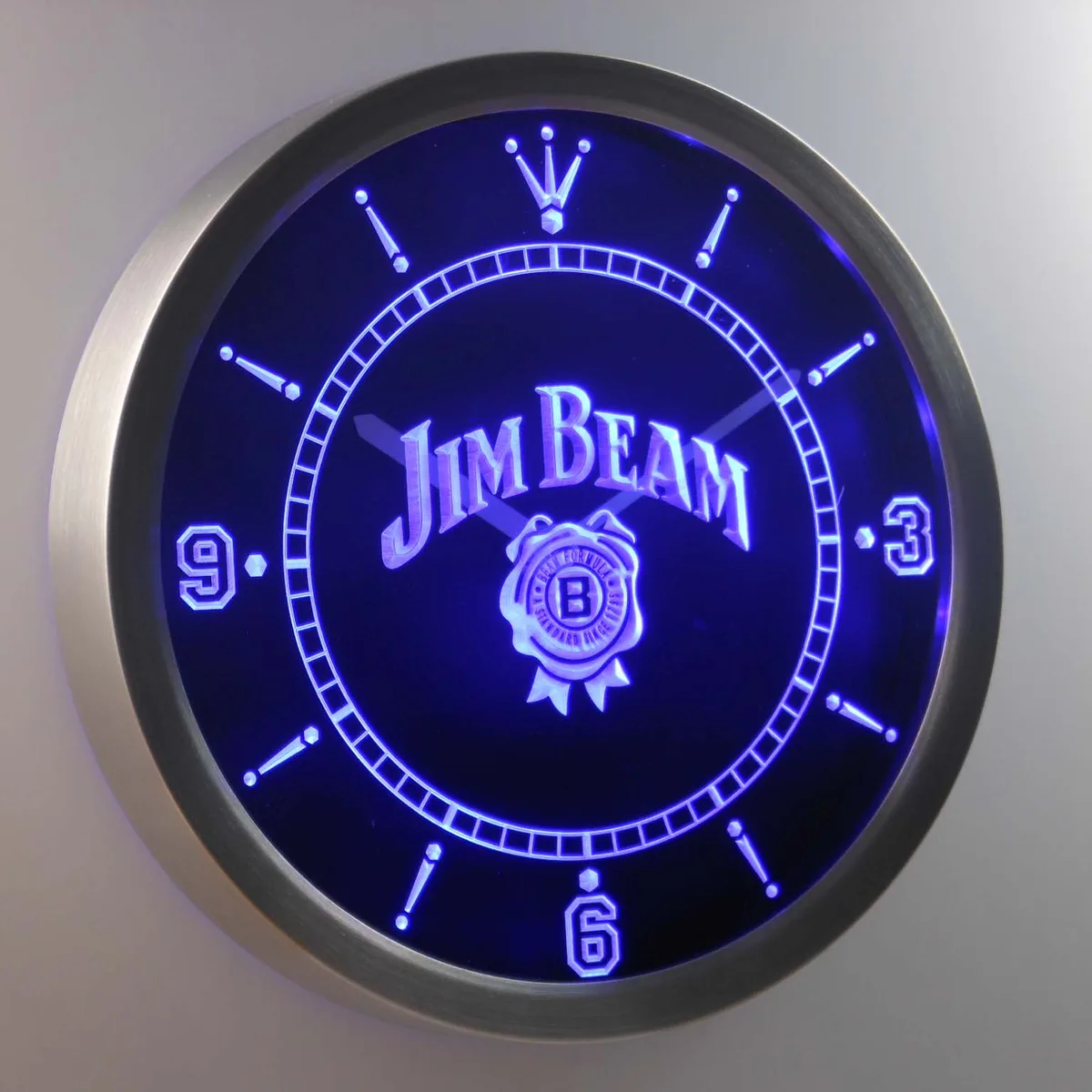 Jim Beam LED Neon Wall Clock
