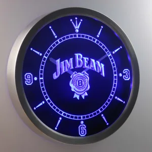 Jim Beam   LED Neon Wall Clock