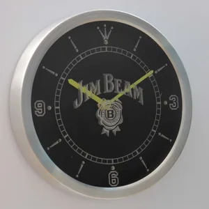 Jim Beam   LED Neon Wall Clock