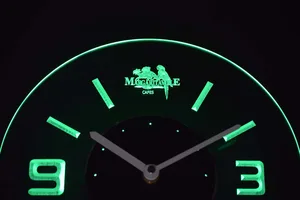 Jimmy Buffett's Margarittaville Modern LED Neon Wall Clock