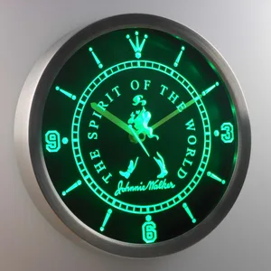 Johnnie Walker The Spirit of The World LED Neon Wall Clock