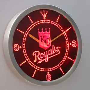 Kansas City Royals LED Neon Wall Clock