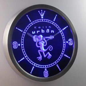 Keith Urban LED Neon Wall Clock