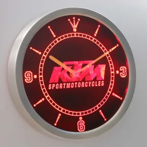 KTM LED Neon Wall Clock