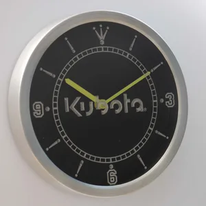 Kubota LED Neon Wall Clock